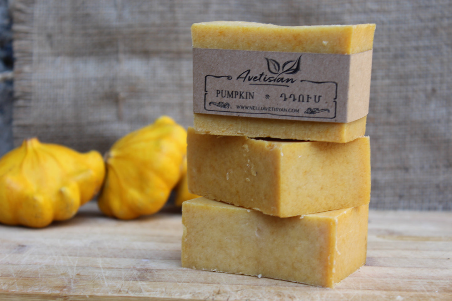 Pumpkin - AVETISYAN ARTISAN SOAPS | Fresh Handmade Cosmetics with Armenian Techniques | Vegetarian & Cruelty Free | AVETISYAN