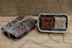 Ceramic Soap Dish + Soap - AVETISYAN ARTISAN SOAPS | Fresh Handmade Cosmetics with Armenian Techniques | Vegetarian & Cruelty Free | AVETISYAN