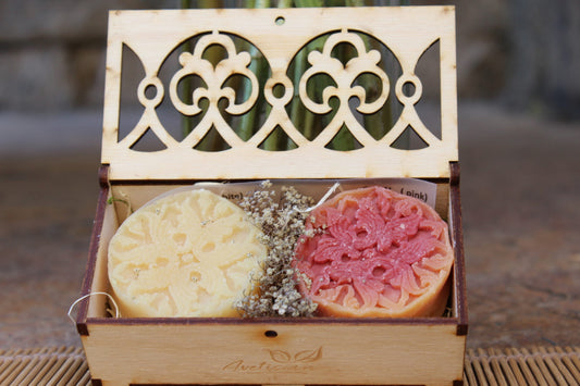 Twinleaf Gift set - AVETISYAN ARTISAN SOAPS | Fresh Handmade Cosmetics with Armenian Techniques | Vegetarian & Cruelty Free | AVETISYAN