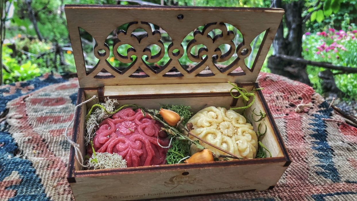 Twinleaf Gift set - AVETISYAN ARTISAN SOAPS | Fresh Handmade Cosmetics with Armenian Techniques | Vegetarian & Cruelty Free | AVETISYAN